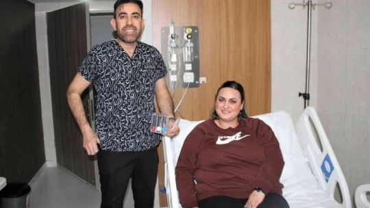 Anne olmak için Almanya'dan Elazığ'a ameliyata geldi