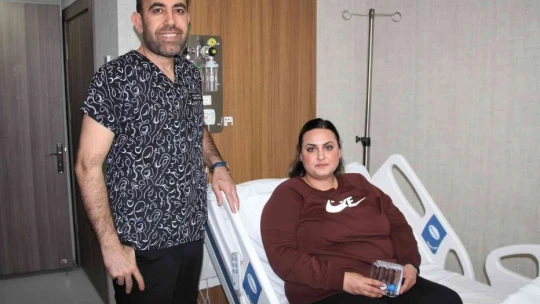 Anne olmak için Almanya'dan Elazığ'a ameliyata geldi