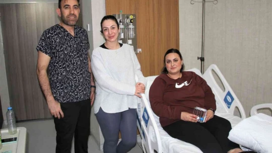 Anne olmak için Almanya'dan Elazığ'a ameliyata geldi