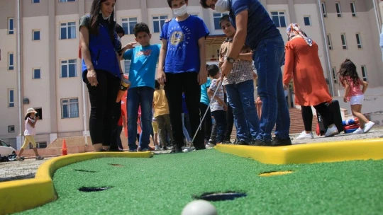 Elazığlı öğrenciler 'Telafide Ben de Varım' programında doyasıya eğlendi