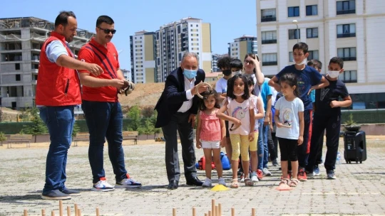 Elazığlı öğrenciler 'Telafide Ben de Varım' programında doyasıya eğlendi