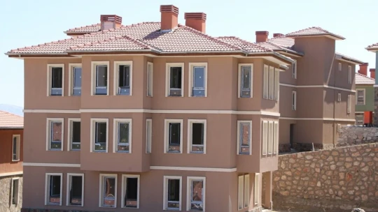 Depremin merkezi Sivrice'deki TOKİ konutlarında sona gelindi