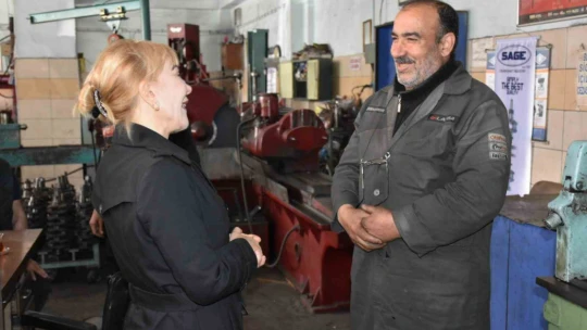 Bağımsız aday Prof. Dr. Yasemin Açık, 'Arkamda bana güç veren hemşehrilerim var'