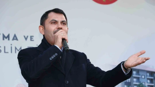 Bakan Kurum: '11 ilimiz, yarınlarımız ve yavrularımız için yarın değil, hemen şimdi diyoruz'