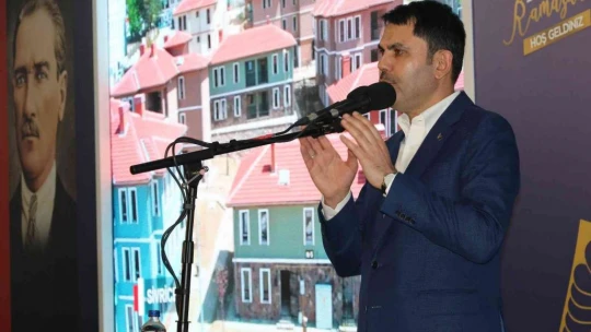 Bakan Murat Kurum: 'Milletin iradesine tehdit sökmez'