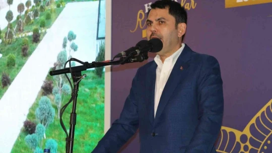 Bakan Murat Kurum: 'Milletin iradesine tehdit sökmez'