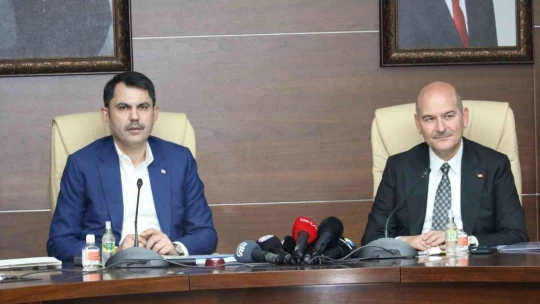 Bakan Soylu ve Kurum Elazığ'da