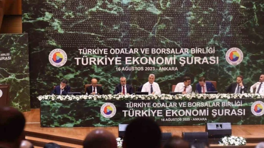 Başkan Alan, Ekonomi Şurası'nda deprem bölgesinin sesi oldu