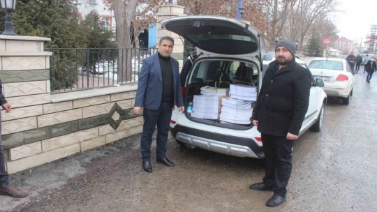 Başkan Çadırcı, lise öğrencilerini unutmadı