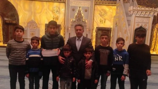 Başkan Hatif Çadırcı çocuklarla bir araya geldi