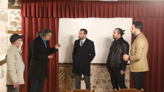 Başkan Şerifoğulları Basın ve Musiki Müzesi çalışmalarını inceledi