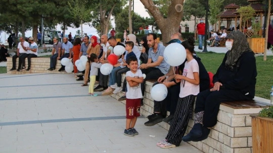 Balakgazi Parkı ve Cam Seyir Terası Tören İle Açıldı