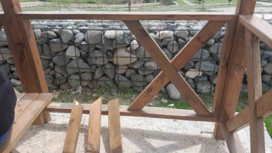 Başkan Şerifoğulları, Geri Dönüşüm Parkı'na zarar verilmesine tepki gösterdi