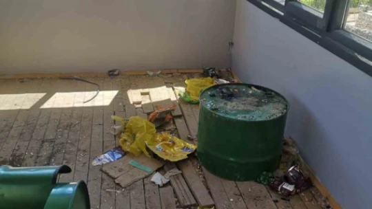 Başkan Şerifoğulları, Geri Dönüşüm Parkı'na zarar verilmesine tepki gösterdi