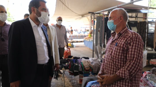 Başkan Şerifoğulları: 'Pazarcı Esnafının İyi Koşullarda Çalışması Bizim İçin Çok Önemli'