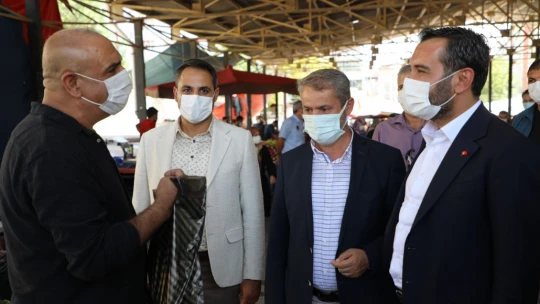Başkan Şerifoğulları: 'Pazarcı Esnafının İyi Koşullarda Çalışması Bizim İçin Çok Önemli'