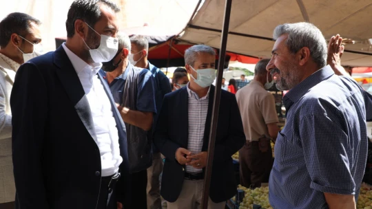 Başkan Şerifoğulları: 'Pazarcı Esnafının İyi Koşullarda Çalışması Bizim İçin Çok Önemli'