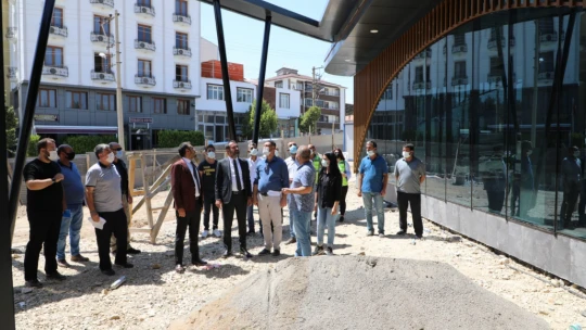 Başkan Şerifoğulları Proje Çalışmalarını İnceledi