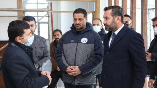 Başkan Şerifoğulları, sahadaki çalışmaları inceledi