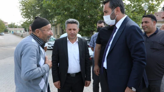 Başkan Şerifoğulları, Yazıkonak Beldesi'ni Ziyaret Etti