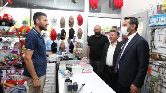 Başkan Şerifoğulları, Yazıkonak Beldesi'ni Ziyaret Etti