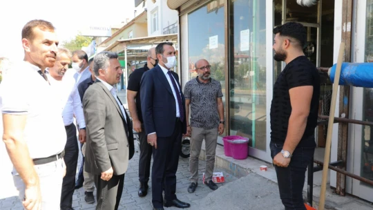 Başkan Şerifoğulları, Yazıkonak Beldesi'ni Ziyaret Etti