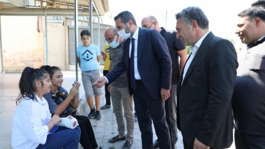 Başkan Şerifoğulları, Yazıkonak Beldesi'ni Ziyaret Etti