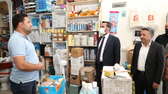 Başkan Şerifoğulları, Yazıkonak Beldesi'ni Ziyaret Etti