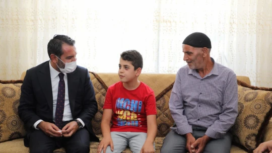 Başkan Şerifoğulları, Yazıkonak Beldesi'ni Ziyaret Etti