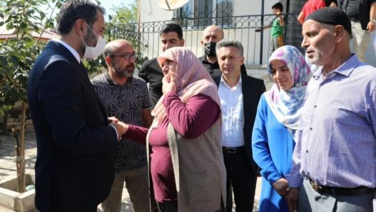 Başkan Şerifoğulları, Yazıkonak Beldesi'ni Ziyaret Etti