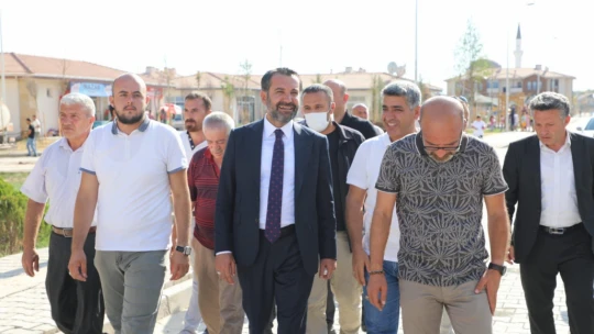 Başkan Şerifoğulları, Yazıkonak Beldesi'ni Ziyaret Etti