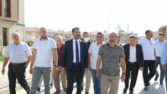Başkan Şerifoğulları, Yazıkonak Beldesi'ni Ziyaret Etti