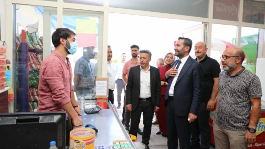 Başkan Şerifoğulları, Yazıkonak Beldesi'ni Ziyaret Etti