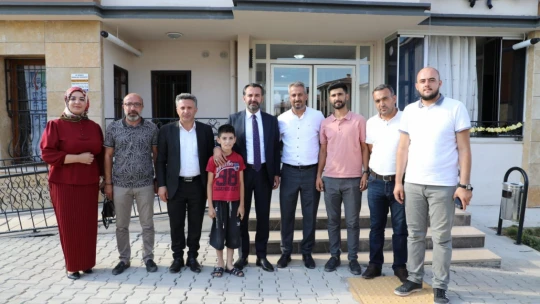 Başkan Şerifoğulları, Yazıkonak Beldesi'ni Ziyaret Etti