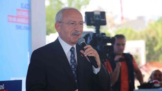 CHP Genel Başkanı Kılıçdaroğlu: 'Türkiye güçlü ve yaralarını saran bir ülke'