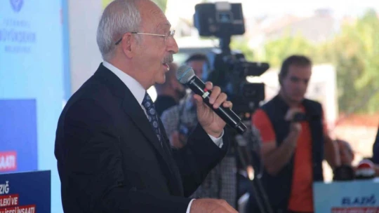 CHP Genel Başkanı Kılıçdaroğlu: 'Türkiye güçlü ve yaralarını saran bir ülke'