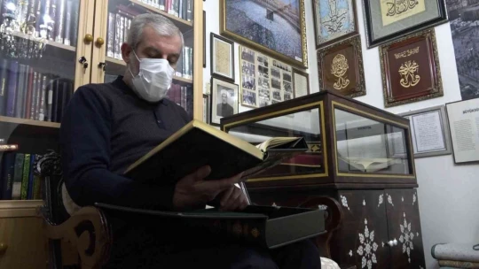 Cumhurbaşkanı Erdoğan'ın da cenazesine katıldığı hafızın eserleri ailesi tarafından korunuyor