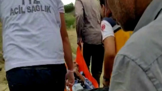 Dağda rahatsızlanan çobanın imdadına ambulans helikopter yetişti