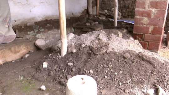 Definecilerin talan ettiği türbede tadilat başladı