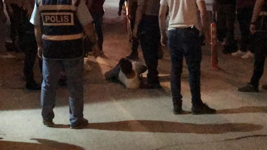 Denetim sırasında çıkan kavgaya polis müdahale etti
