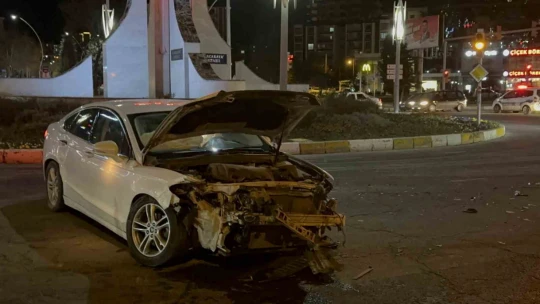 Deprem bölgesi Nurdağı'ndan babasının cenazesine geldi, kaza yaptı