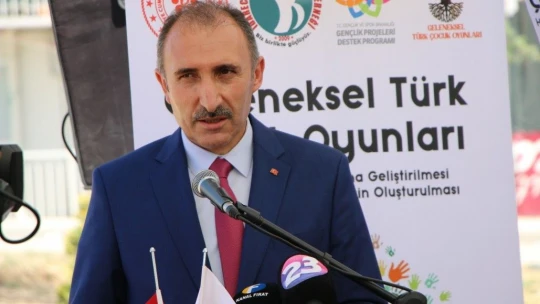 Depremzede çocuklar geleneksel oyunlarla eğlendi