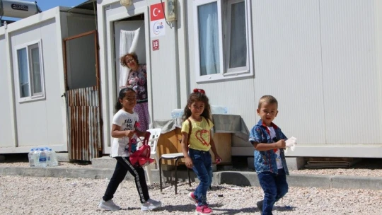 Konteyner Kentte Bayram Sevinci