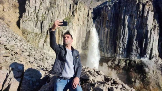 Ekirek Şelalesi heybeti ve güzelliğiyle ilgi odağı oldu