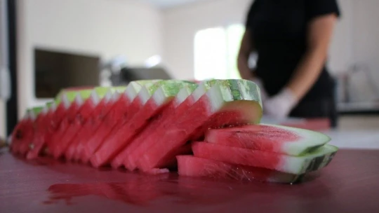 Devletten destek aldı, karpuzdan cips yapıp dünyaya pazarlamaya başladı