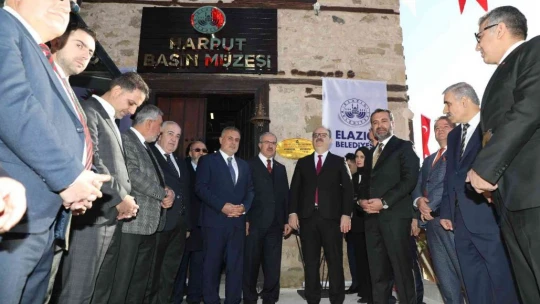 Elazığ Basın Müzesi, 10 Ocak Çalışan Gazeteciler Günü'nde hizmete girdi