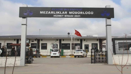 Elazığ Belediyesi, cenaze hizmetleriyle büyükşehirlere örnek oluyor