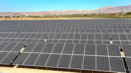 Elazığ Belediyesi Güneş Enerji Santrali Elektrik Üretmeye Başladı