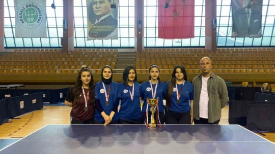 Elazığ Belediyesi kadınlar masa tenisi takımı Süper Lig'de