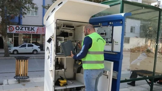 Elazığ Belediyesinden kiosk cihazlarına bakım ve onarım